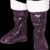 "Santa Boot Tops - Black With Fur" Christmas Costume Accesory -Halloween Props Shop santa boot tops black with fur christmas costume accesory 14204000927792