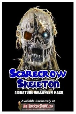 "Scarecrow Skeleton" HD Studios Pro Mask -Halloween Props Shop scarecrow skeleton hd studios pro halloween mask 28757562032176