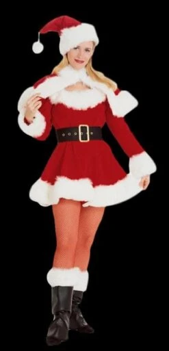 "Sexy Miss Santa - Adult Small" Costume