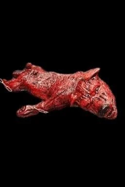"Skinned Zombie Dog" Bloody Animal Prop 3 "Skinned Zombie Dog" Bloody Animal Prop