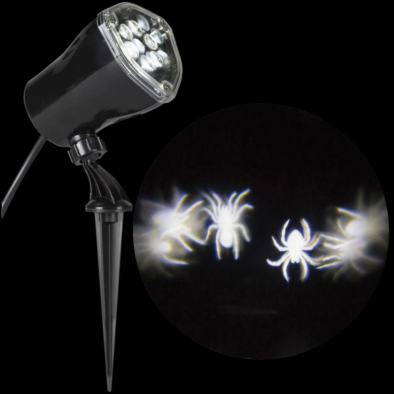"Spiders Lightshow Projector" Haunted House Lighting 3 "Spiders Lightshow Projector" Haunted House Lighting