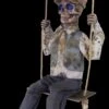 "Swinging Skeletal Boy" Electric Animated Halloween Prop -Halloween Props Shop swinging skeletal boy electric animated halloween prop 28663675486256