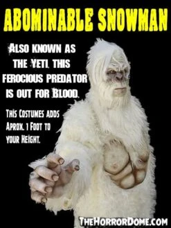 "The Abominable Snowman" HD Studios Pro Costume -Halloween Props Shop the abominable snowman hd studios pro halloween costume 14335992889392