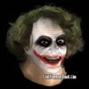"The Joker Mask With Attached Hair" Mask -Halloween Props Shop the joker mask with attached hair movie halloween mask 8179849409