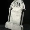 "Tipping Tombstone" Graveyard Prop -Halloween Props Shop tipping tombstone graveyard prop 31598588559408