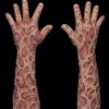 "Toasty" Silicone Halloween Costume Gloves -Halloween Props Shop toasty silicone halloween costume gloves 14160938238000