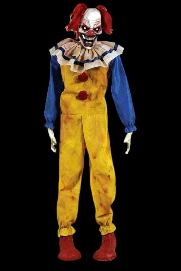 "Twitching Clown" Electric Animated Halloween Prop 3 "Twitching Clown" Electric Animated Halloween Prop