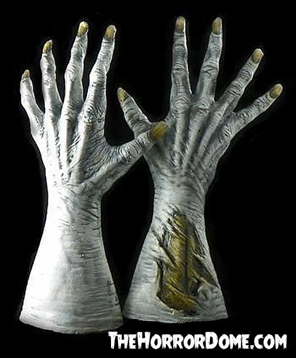 "Ultimate Movie Quality Ghoul Hands" Halloween Costume Gloves 3 "Ultimate Movie Quality Ghoul Hands" Halloween Costume Gloves