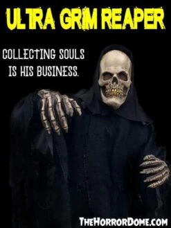 "Ultra Grim Reaper" HD Comfort Costume -Halloween Props Shop ultra grim reaper hd studios comfort fit halloween costume 14335795396656