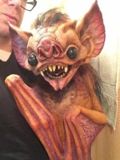 "Vampire Bat" HD Studios Halloween Puppet Prop -Halloween Props Shop vampire bat hd studios halloween puppet prop 28755877658672