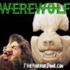 "Werewolf" Prosthetic -Halloween Props Shop werewolf latex full face halloween prosthetic 8179745025