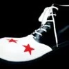 "Wingtip - Black/White" Clown Shoes -Halloween Props Shop wingtip black white clown shoes 28730971226160