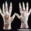 "Zombie Skeleton Hands" Halloween Costume Gloves 2 "Zombie Skeleton Hands" Halloween Costume Gloves -Halloween Props Shop zombie skeleton hands halloween costume gloves 28753487855664